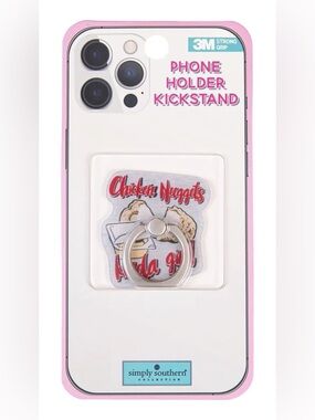 Simply Southern Chicken Nuggets Phone Ring Holder Kickstand